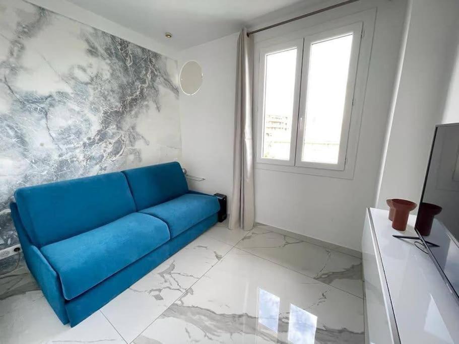 Beach Front, Superbe Appartement Pour 4 Personnes Nice Luaran gambar